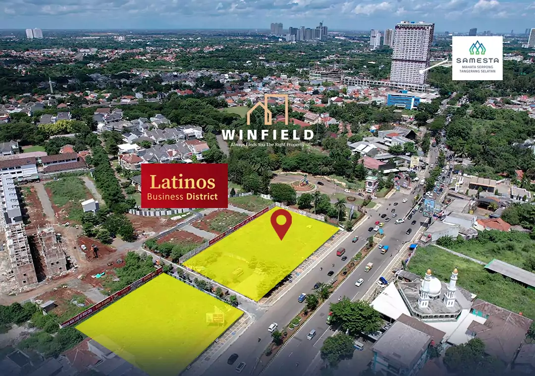 Kavling Latinos Business District BSD City Harga Mulai 22 Juta/m2